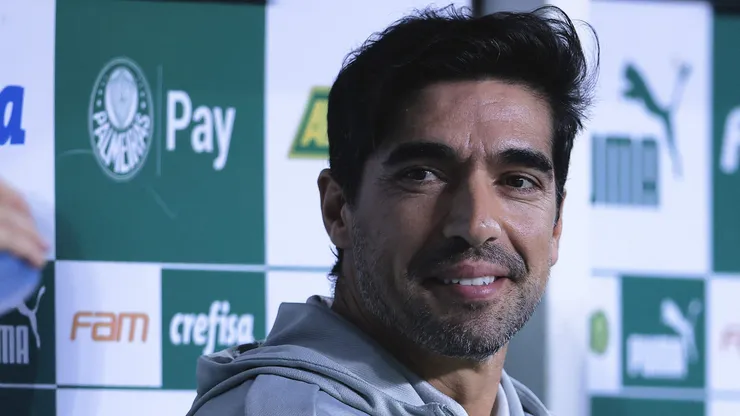 Abel Ferreira tecnico do Palmeiras durante partida contra o Atletico-GO no estadio Arena Allianz Parque pelo campeonato Brasileiro A 2024