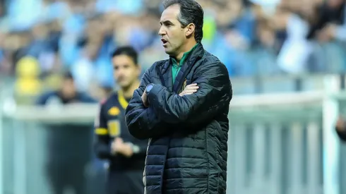 Leo Conde ex-tecnico do Sampaio Correa durante partida contra o Gremio no estadio Arena do Gremio pelo campeonato Brasileiro B 2022