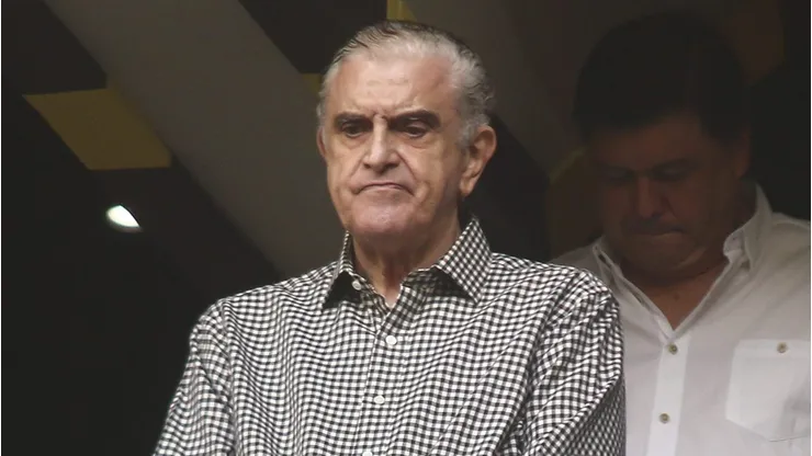 Mauro Celso Petraglia presidente do Athletico-PR durante partida contra o Flamengo na Arena da Baixada pelo campeonato Brasileiro A 2024.
