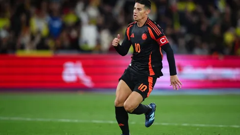 James Rodriguez em ação pela Colômbia (Craig Mercer / Alamy Stock Photo)