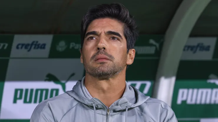 Abel Ferreira tecnico do Palmeiras durante partida contra o Bahia no estadio Arena Allianz Parque pelo campeonato Brasileiro A 2024