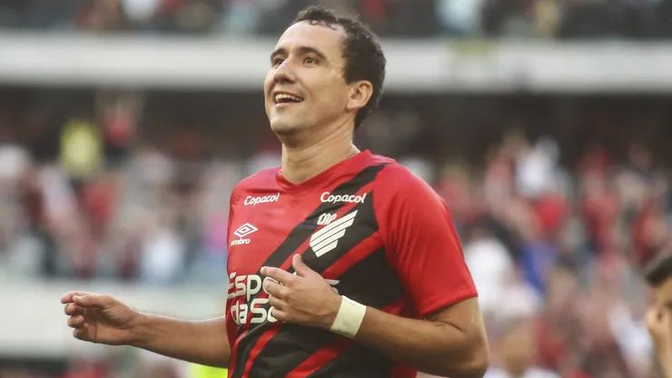 Pablo jogador do Athletico-PR durante partida contra o Vasco no estadio Arena da Baixada pelo campeonato Brasileiro A 2024.
