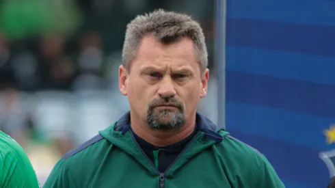 Fabio Matias técnico do Coritiba durante partida contra o Paysandu no estadio Couto Pereira pelo campeonato Brasileiro B 2024. Foto: Robson Mafra/AGIF