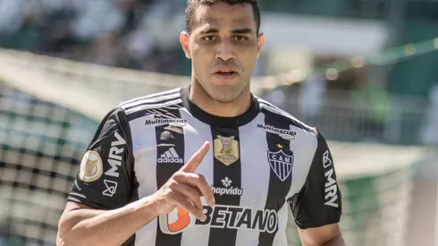 PR – Curitiba – 14/08/2022 – BRASILEIRO A 2022, CORITIBA X ATLETICO MG – Alan Kardec jogador do Atletico-MG comemora seu gol durante partida contra o Coritiba no estadio Couto Pereira pelo campeonato Brasileiro A 2022. Foto: Robson Mafra/AGIF