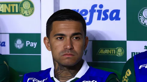 Dudu jogador do Palmeiras durante partida contra o Juventude no estádio Arena Allianz Parque pelo campeonato Brasileiro A 2024. Atacante pode ir para o Flamengo