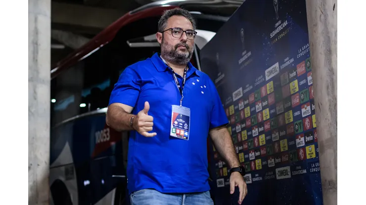 Alexandre Mattos antes do confronto contra o Alianza na Sul-Americana 2024.