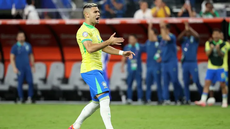 Andreas Pereira fala sobre provocação após eliminação da Copa América (Photo by Ian Maule/Getty Images)