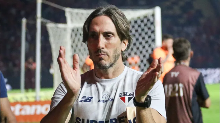 Luis Zubeldía, treinador do São Paulo.