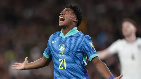 Endrick, jogador da Seleção Brasileira. Foto: Rafael Ribeiro/ Flickr Oficial CBF