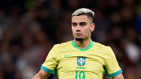Andreas Pereira atuando pela Seleção Brasileira