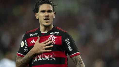 Pedro é o artilheiro do Flamengo na temporada – Foto: Jorge Rodrigues/AGIF