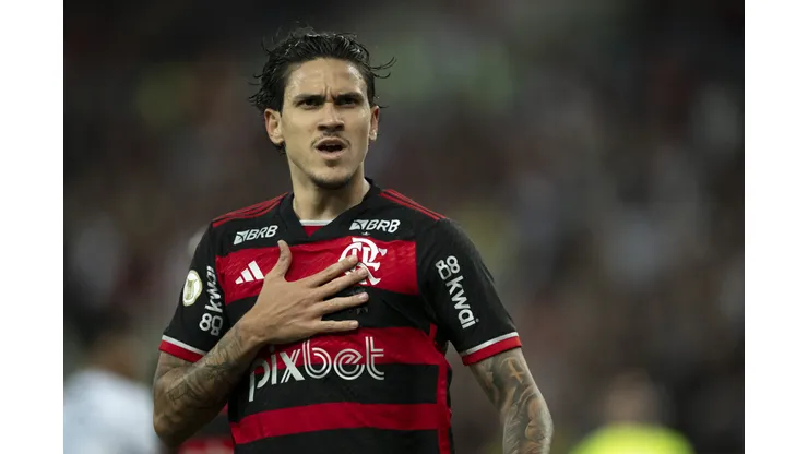 Pedro é o artilheiro do Flamengo na temporada - Foto: Jorge Rodrigues/AGIF