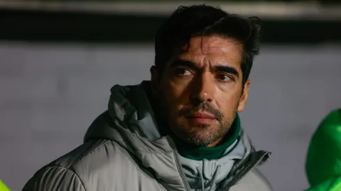 Abel Ferreira durante confronto contra o Grêmio no Brasileirão 2024.