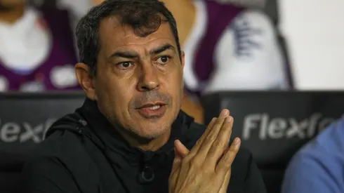 Fábio Carille, treinador do Santos.