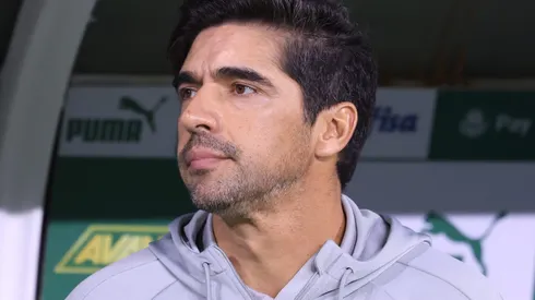Abel Ferreira técnico do Palmeiras durante partida contra o Corinthians no estadio Arena Allianz Parque pelo campeonato Brasileiro A 2024.