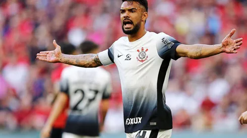 Jogador do Corinthians em ação (DiaEsportivo / Alamy Stock Photo)