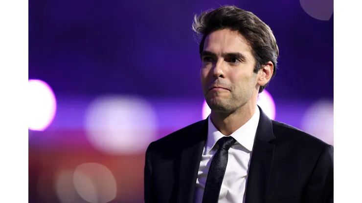 Kaká durante a final do Mundial de Clubes de 2023 entre Fluminense e Manchester City.