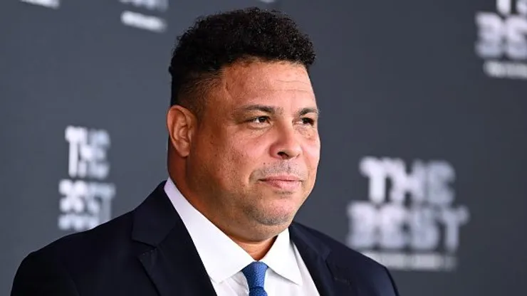 Ronaldo Fenômeno em evento realizado pela FIFA em 2022