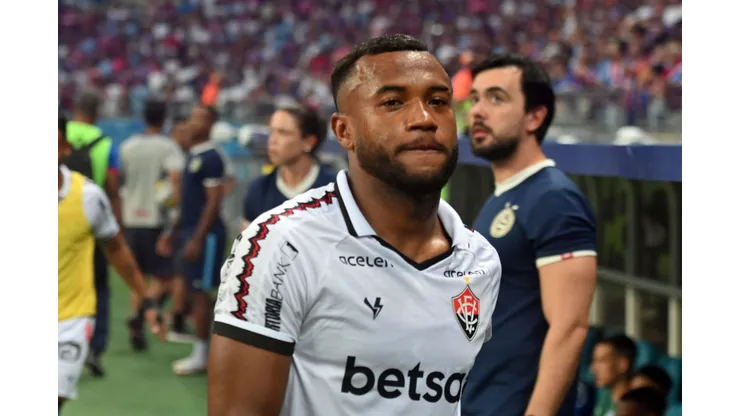 Luan durante clássico contra o Bahia na Copa do Nordeste de 2024.