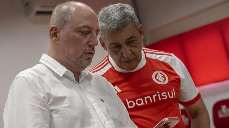Alessandro Barcellos, presidente do Internacional. Foto: Daniel Marenco/Sport Club Internacional