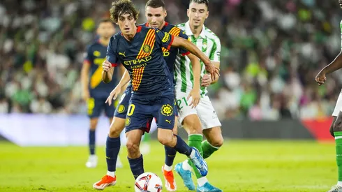 Time do Girona em campo contra o Bétis (Independent Photo Agency / Alamy Stock Photo)