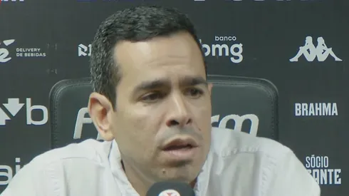 Marcelo San'tana comenta sobre reforços no Vasco – Foto: Reprodução/ VascoTV.