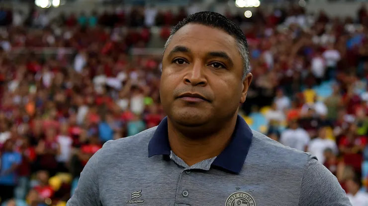 Roger Machado tecnico do Flamengo durante partida contra o Bahia no estadio Maracana pelo campeonato Brasileiro A 2019. Técnico pode ter nova baixa no time