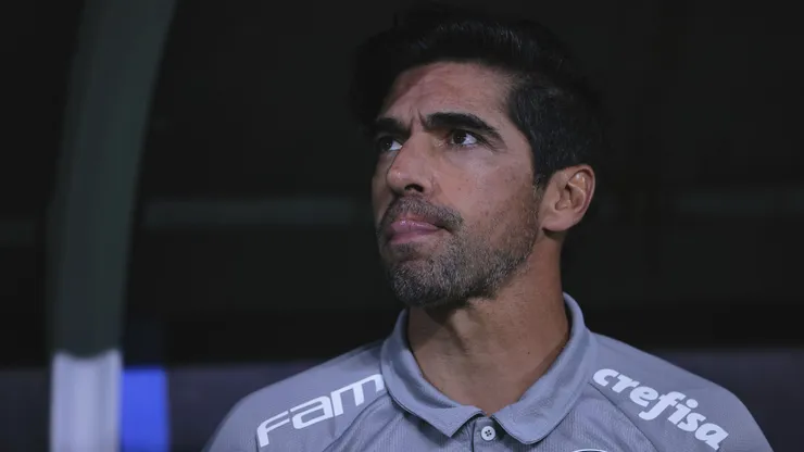 Abel Ferreira, técnico do Palmeiras, durante partida contra o Botafogo no Allianz Parque, pela Copa Libertadores. Foto: Ettore Chiereguini/AGIF