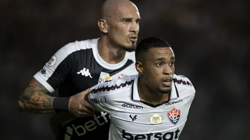 Alerrandro durante confronto contra o Vasco no Campeonato Brasileiro de 2024.