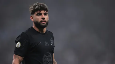 Yuri Alberto jogador do Corinthians durante partida contra o Criciuma no estadio Arena Corinthians pelo campeonato Brasileiro A 2024. Foto: Ettore Chiereguini/AGIF