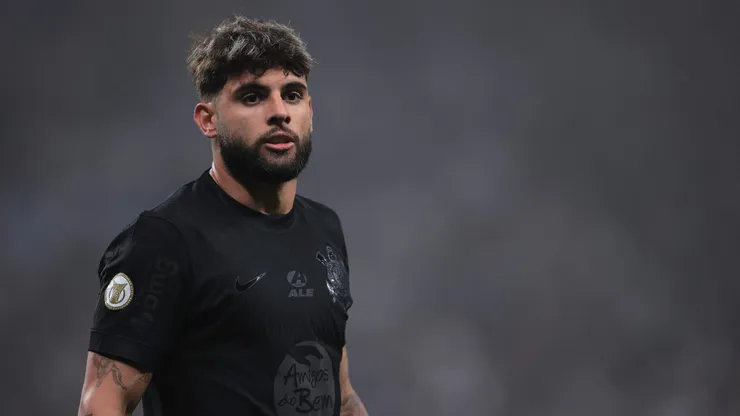 Yuri Alberto jogador do Corinthians durante partida contra o Criciuma no estadio Arena Corinthians pelo campeonato Brasileiro A 2024. Foto: Ettore Chiereguini/AGIF