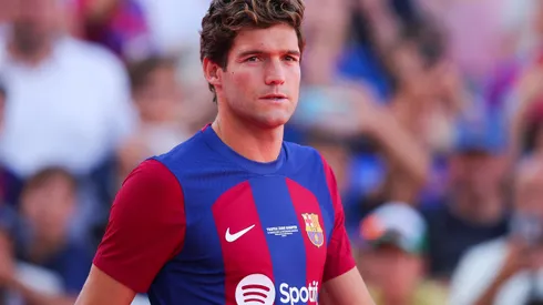 Marcos Alonso durante amistoso contra o Tottenham em 2023.