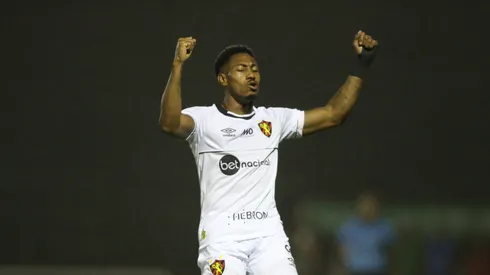 Pablo Dyego, jogador do Sport, durante a partida contra o Flamengo de Arcoverde, pelo Campeonato Pernambucano 2024.