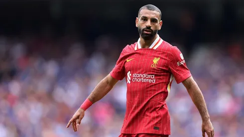 Salah na estreia do Liverpool contra o Ipswich (Sportimage Ltd / Alamy Stock Photo)