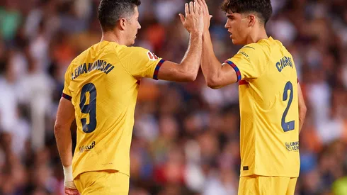 Barcelona em campo no início da temporada (saolab / Alamy Stock Photo)