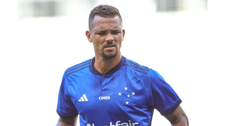 Zé Ivaldo durante confronto contra o Patrocinense no Campeonato Mineiro de 2024.