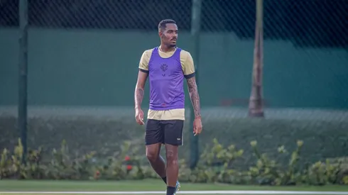 Edu será titular contra o São Paulo – Foto: Reprodução/Twitter