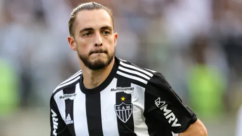 Hyoran jogador do Atletico-MG durante partida contra o Athletic Club no estadio Independencia pelo campeonato Mineiro 2023. Meio-campista foi cotado no Coxa