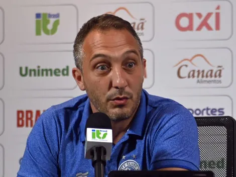 Cadu pede 'ajuda' da torcida do Bahia contra o Flamengo