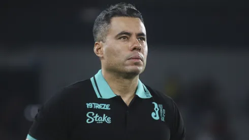 Jair Ventura tecnico do Juventude durante partida contra o Athletico-PR no estadio Arena da Baixada pelo campeonato Brasileiro A 2024. Foto: Gabriel Machado/AGIF