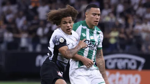 Biro jogador do Corinthians durante partida contra o Juventude no estádio Arena Corinthians pelo campeonato Brasileiro A 2024. Foto: Marcello Zambrana/AGIF