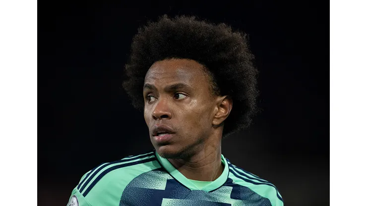 Willian atuando no Fulham-ING em 2024