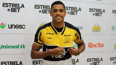 Apresentação de Pedro Rocha no Criciúma. Foto: Celso da Luz/ Assessoria de imprensa Criciúma E.C.