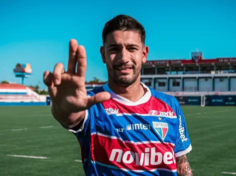 Mancuso é apresentado no Fortaleza e fala sobre disputa com Tinga