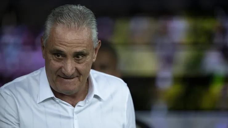 Tite tecnico do Flamengo durante partida contra o Bolivar no estadio Maracana pelo campeonato Copa Libertadores 2024. Foto: Jorge Rodrigues/AGIF