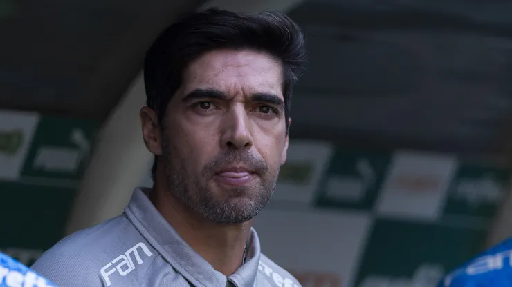 Abel Ferreira tecnico do Palmeiras durante partida contra o Sao Paulo pelo campeonato Brasileiro A 2024. Foto: Ettore Chiereguini/AGIF