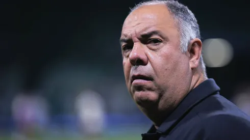 Marcos Braz diretor do Flamengo durante partida contra o Palmeiras no estádio Arena Allianz Parque pelo campeonato Copa Do Brasil 2024. Foto: Ettore Chiereguini/AGIF