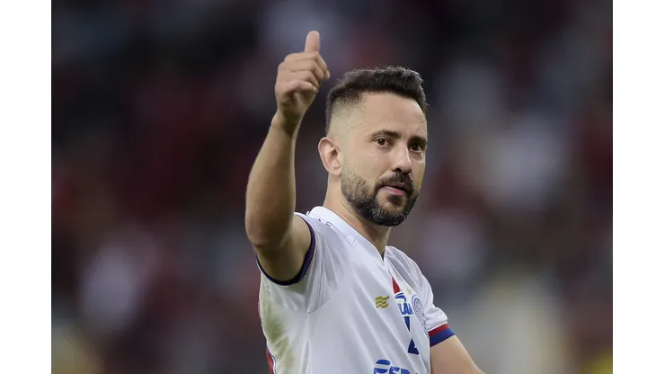 Everton Ribeiro, meia do Bahia. Foto: Alexandre Loureiro/AGIF
