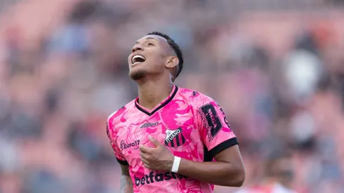 Wesley Pomba, jogador do Coritiba, atuando no Ituano em 2023