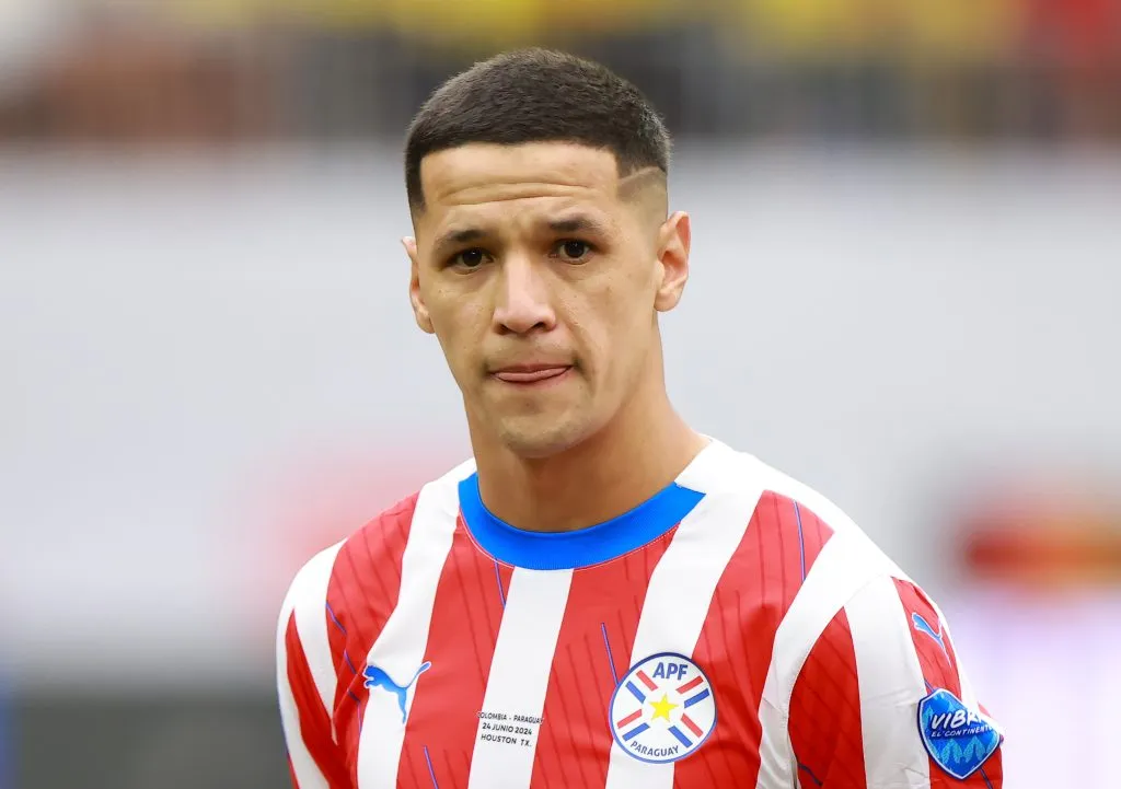 Alex Arce, atacante do Athletico. Photo by Hector Vivas/Getty Images
